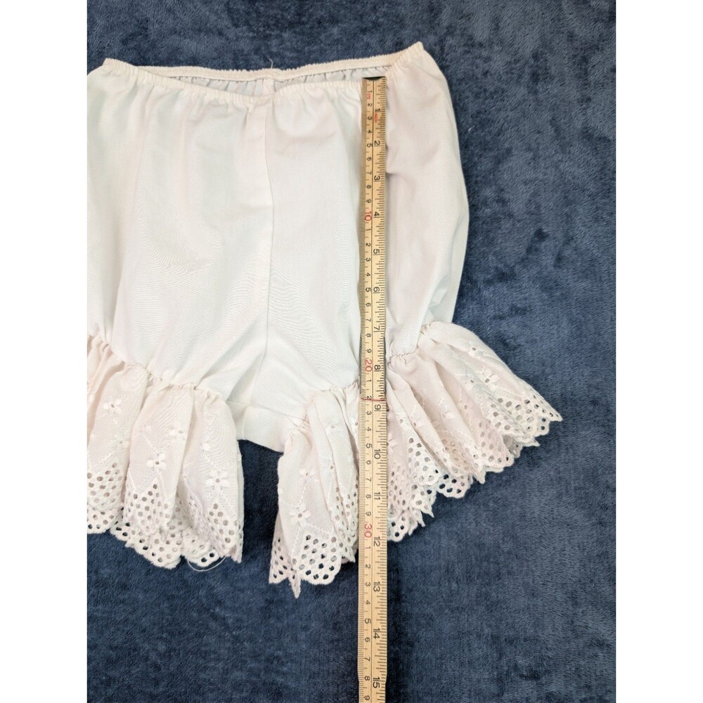Chocolate Soup Girls Cotton Lace Bloomers White Size 4T - Picture 4 of 7